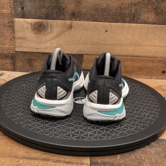 ASICS GT 2000-9 WOMENS ATHLETIC SHOES RUNNING WALKING GYM BLACK BLUE LOW SZ 7.5 - Picture 7 of 9